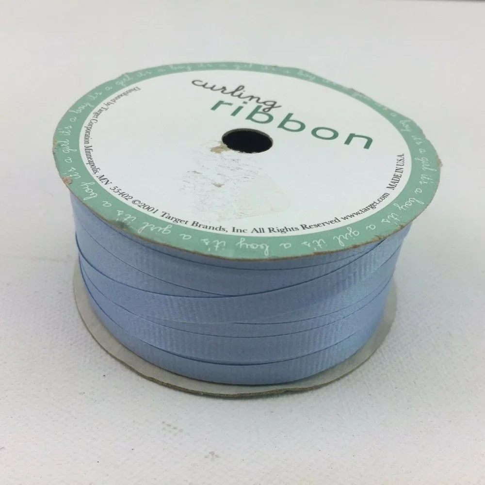 Curling Ribbon Craft Party Supplies Blue Purple Red Iridescent Gift Tie Bow